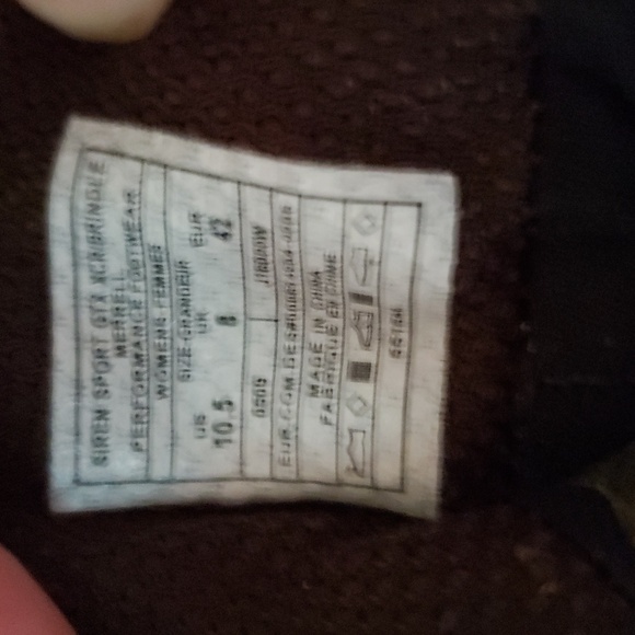 Merrell GORETEX Women's Vibram Hiking Trail Shoes - Gray and Brown NWT - Picture 8 of 9